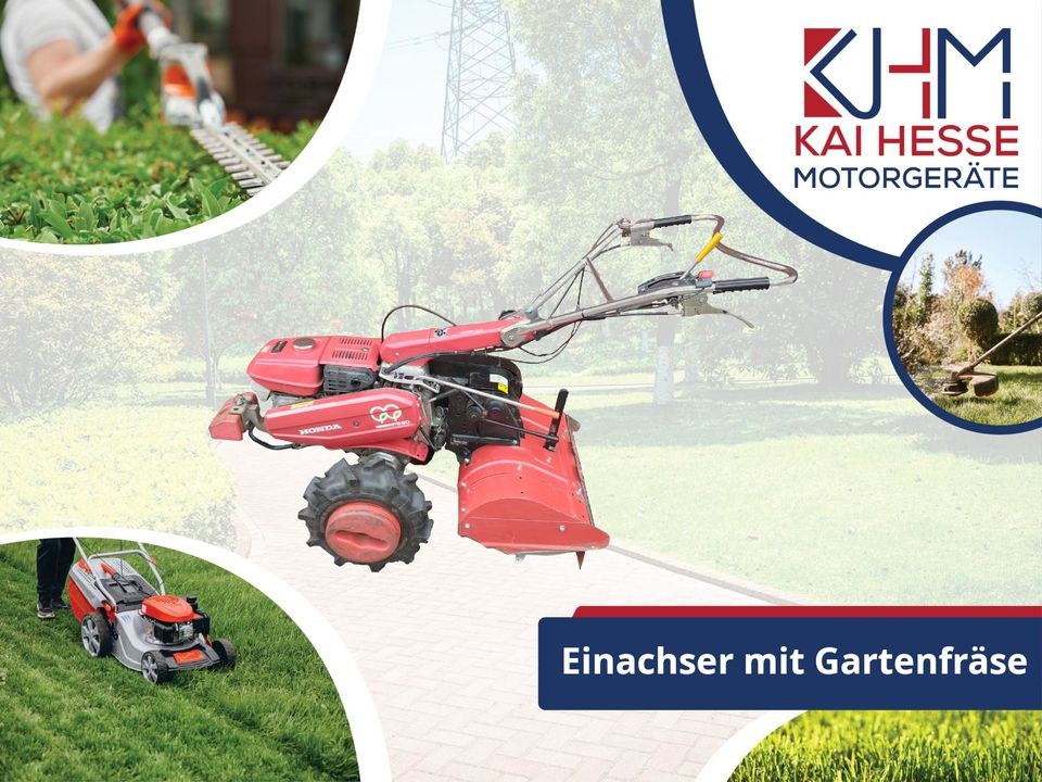 Bodenfräse Einachser Gartenfräse Pflug mieten bei Motorgeräte