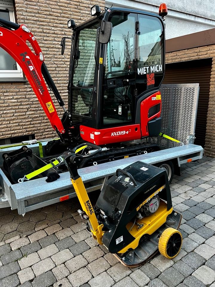 Rüttelplatte Bomag BRP 35 60D 225kg N mieten bei Kardinal – 4