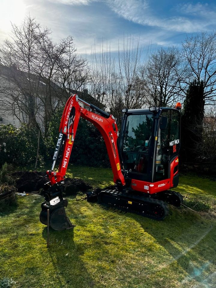 Minibagger Kubota KX019 4 Powertilt Bagger N mieten bei Kardinal – 3