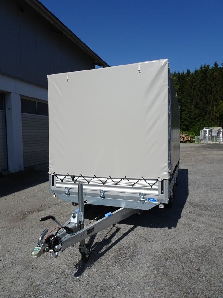 PKW Anhänger Plane 2700kg 100 km h Zulassung mieten in Konzell – 2