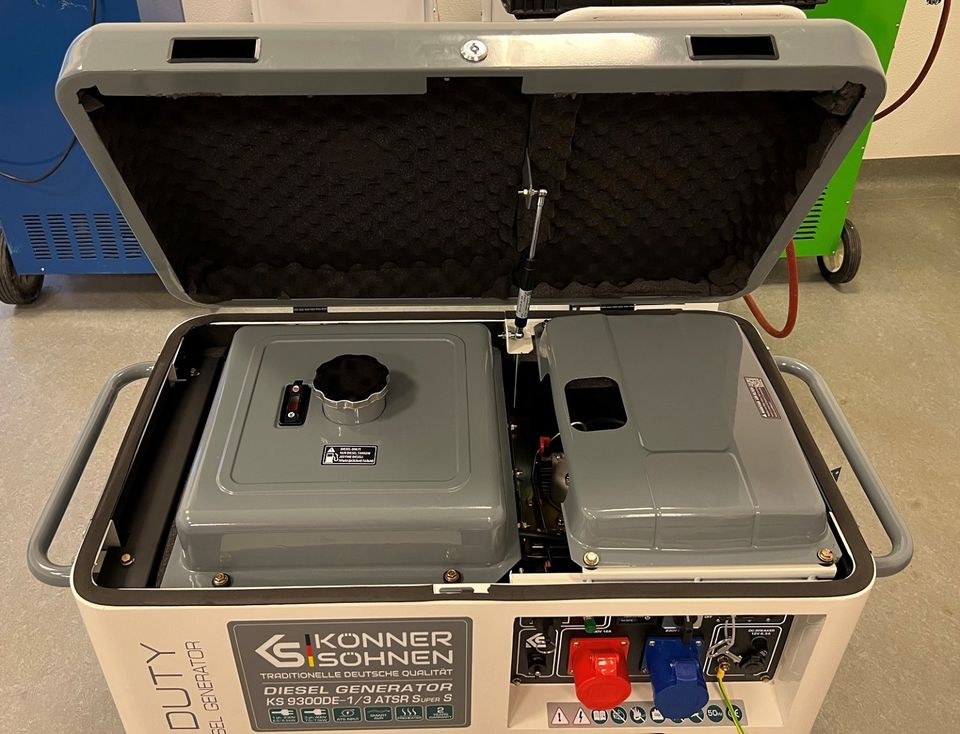 Notstromaggregat Generator Stromerzeuger Diesel mieten in Konzell – 2
