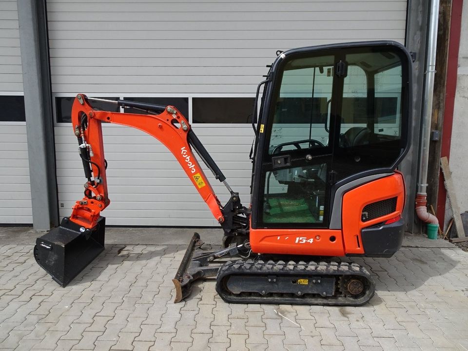 Minibagger Kubota 1,6t Powertilt auch mieten in Konzell