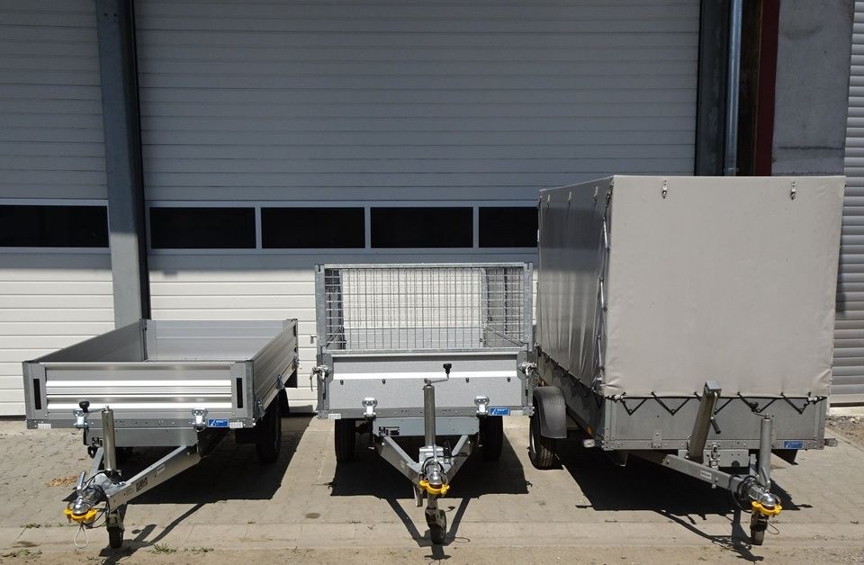 PKW Anhänger 750kg 100km h Gitteraufsatz mieten in Konzell – 4