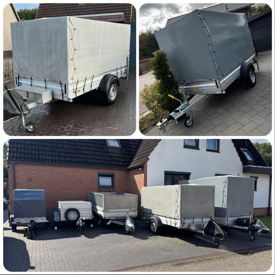 Anhänger Plane mieten in Wasbek – für Umzug, Garten & Transport
