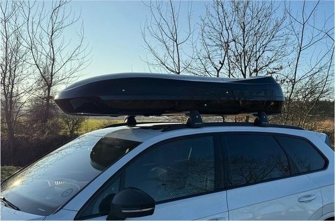 Dachbox Beluga XXL 800l 200km h Thule mieten bei Katis Vermietservice – 4