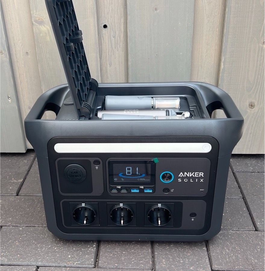 Powerstation Solix 1200W mieten in Wasbek – Strom ohne Netzanschluss – 3