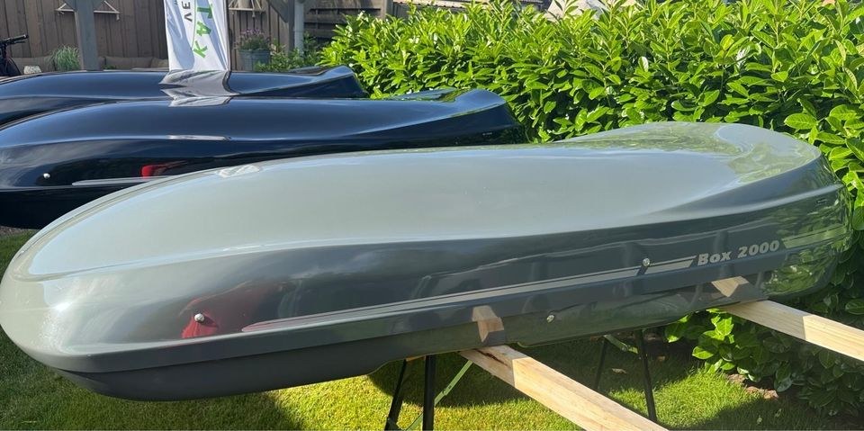 Dachbox Beluga XXL 800l 200km h Thule mieten bei Katis Vermietservice – 3