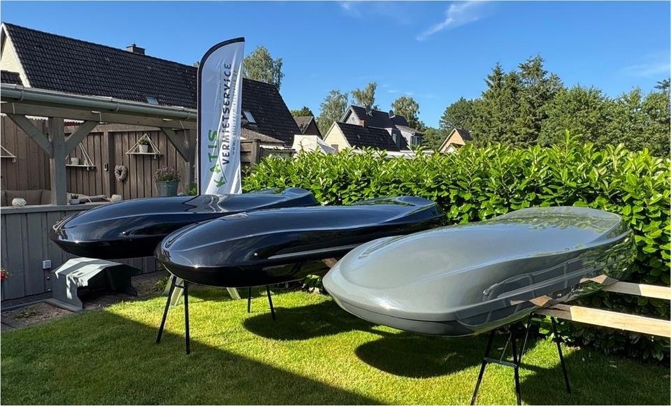 Dachbox Beluga XXL 800l 200km h Thule mieten bei Katis Vermietservice – 2