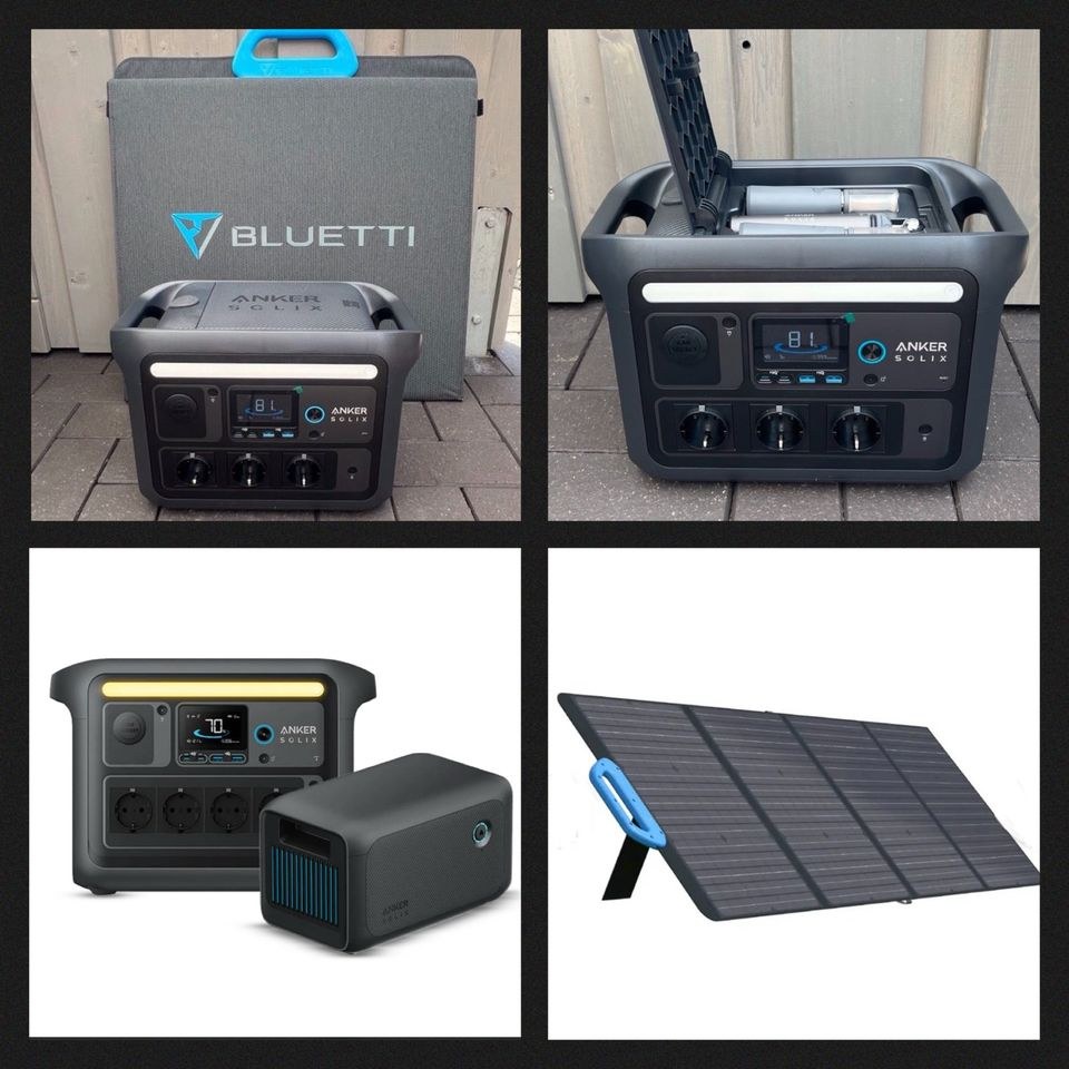 Powerstation Solix 1200W mieten in Wasbek – Strom ohne Netzanschluss