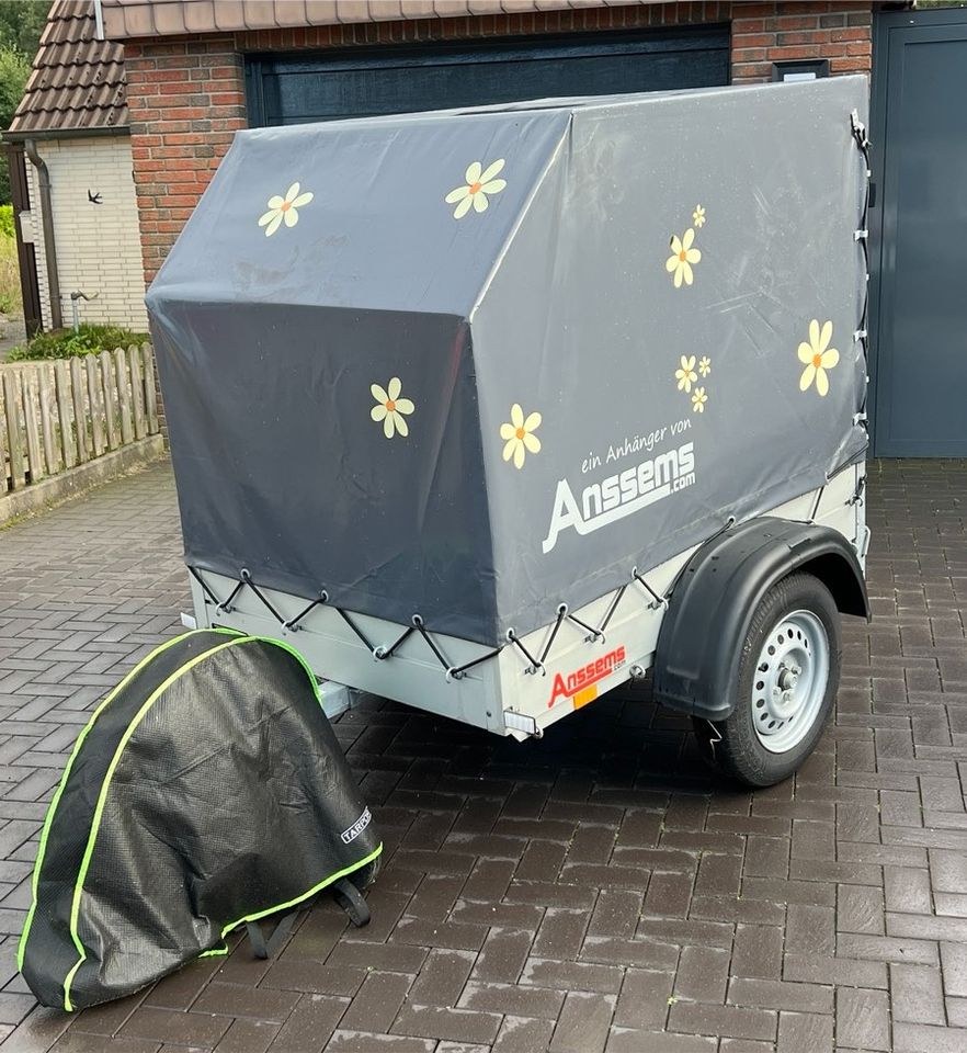 Anhänger Urlaub Camping Reise 110kg Leer mieten in Wasbek – 3