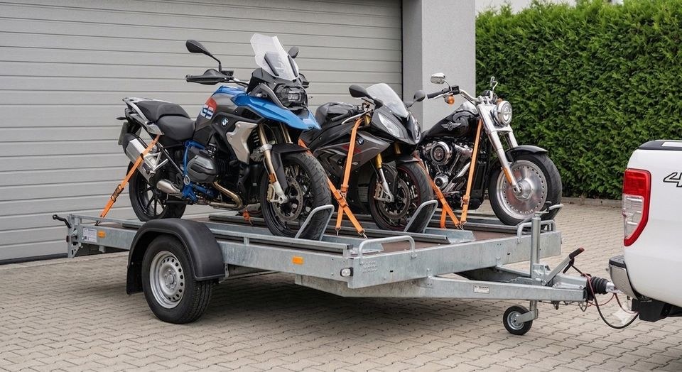 Motorradanhänger mieten bei Michael – für den Motorradtransport