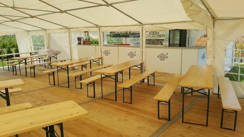 Partyzelt Zelt 4 x 10 Meter Zeltboden mieten bei KIEKS Partyverleih – 2