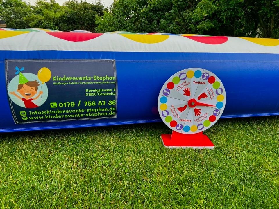 Partyspiele Twister 3D mieten in Crostwitz – für Kinderfest & Feier – 3