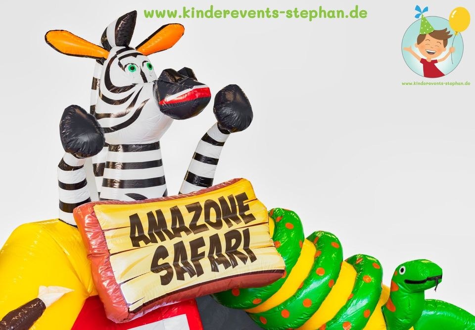Hüpfburg Amazonas Safari mieten in Crostwitz – Hüpfspaß für jede Feier – 3