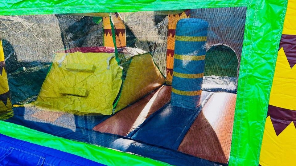 Hüpfburg Little Elephant klein Rutsche mieten in Crostwitz – 3
