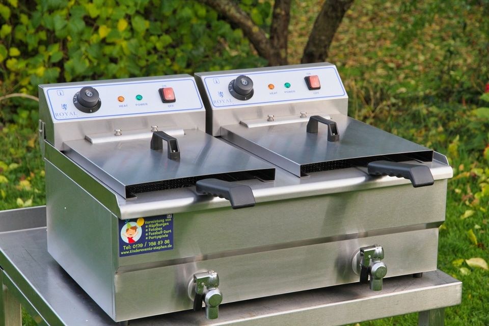 Profi Fritteuse Doppelfritteuse Crepes Maker mieten in Crostwitz – 4