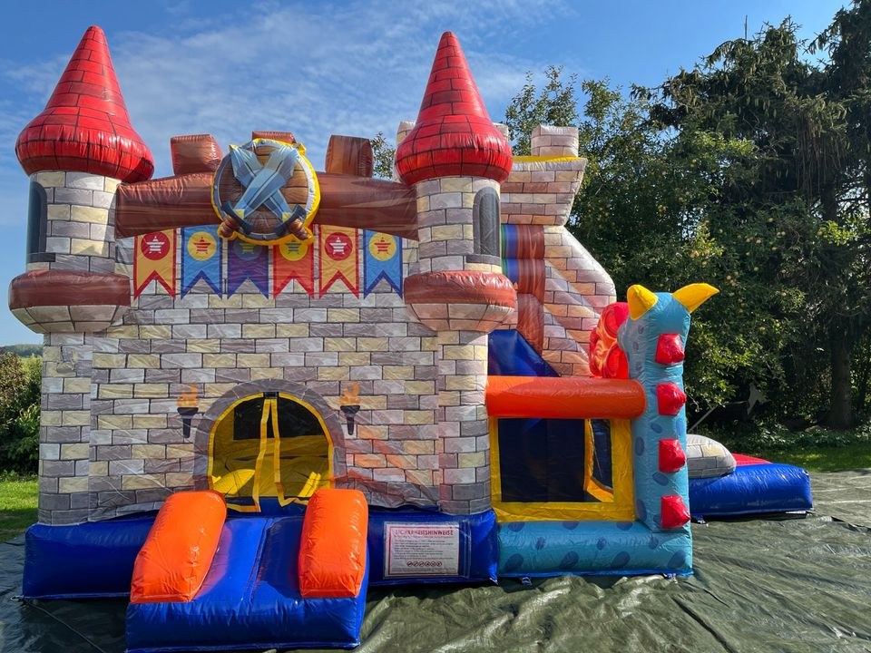 Hüpfburg Dragon Castle mieten in Crostwitz – Hüpfspaß für jede Feier – 2