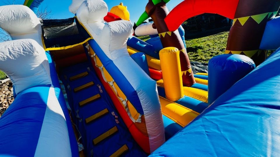 Hüpfburg Aloha Beach Multiplay Rutsche mieten in Crostwitz – 4