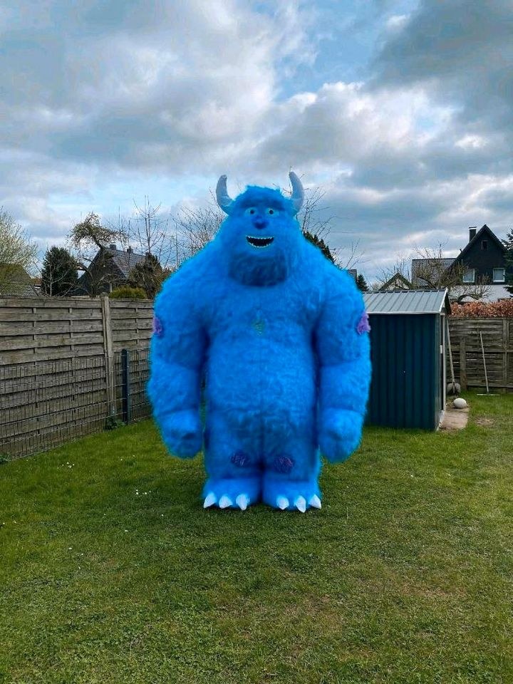 Aufblasbares Maskottchen Kostüm Monster mieten bei Klassen