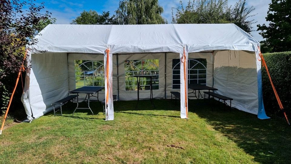 Kurzfristig buchbar Partyzelt 3x4m 3x6m 4x6m 4x mieten bei Klassen – 3