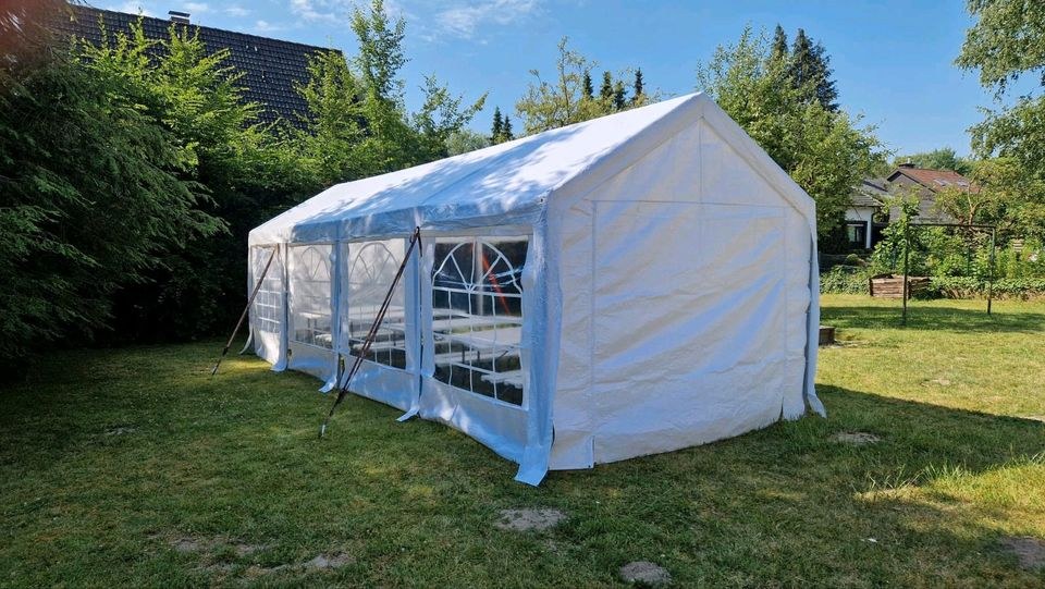 Kurzfristig buchbar Partyzelt 4x8 m Fr Mo mieten bei Klassen