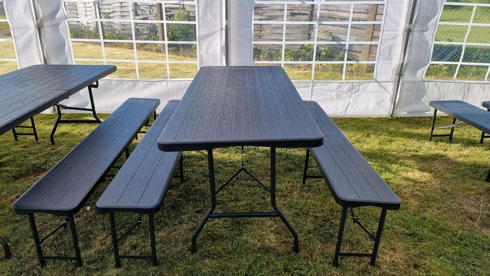 Bierzeltgarnitur Klappgarnitur Stehtisch mieten bei Klassen – 2