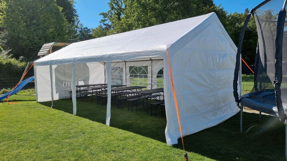 Kurzfristig buchbar Partyzelt 4x6 m mieten bei Klassen – 3
