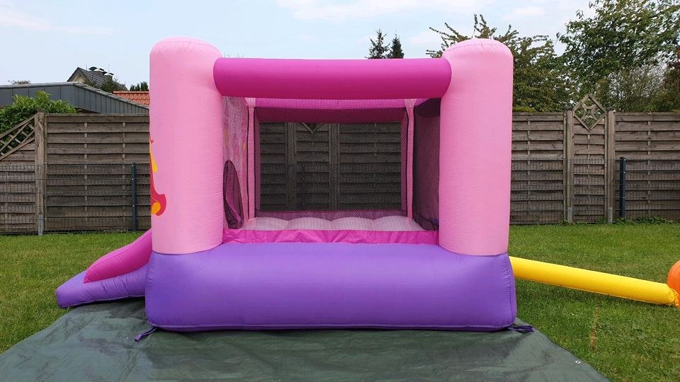 Kurzfristig buchbar Hüpfburg Mini Prinzessin mieten bei Klassen – 4