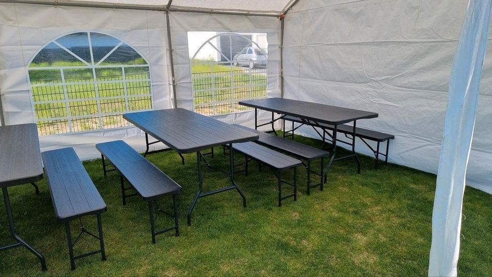 Bierzeltgarnitur Klappgarnitur Stehtisch mieten bei Klassen – 4