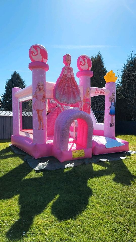 Kurzfristig buchbar Hüpfburg Prinzessin Schloss mieten bei Klassen – 3