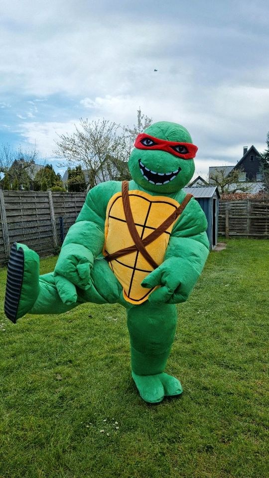 Maskottchen Kostüm Ninja Schildkröten mieten bei Klassen – 3