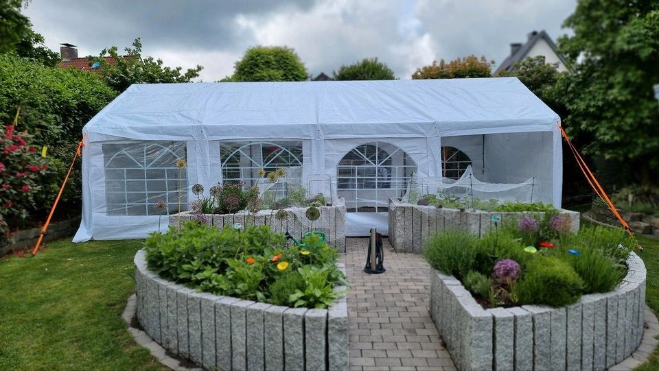 Kurzfristig buchbar Partyzelt 3x3 4x8 m mieten bei Klassen – 3