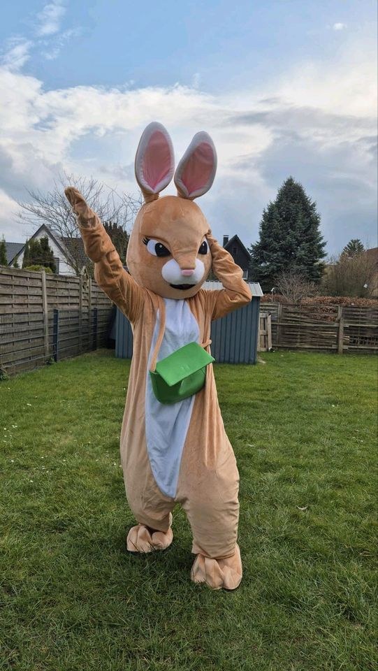 Maskottchen Kostüm Ostern Hase mieten bei Klassen – 4