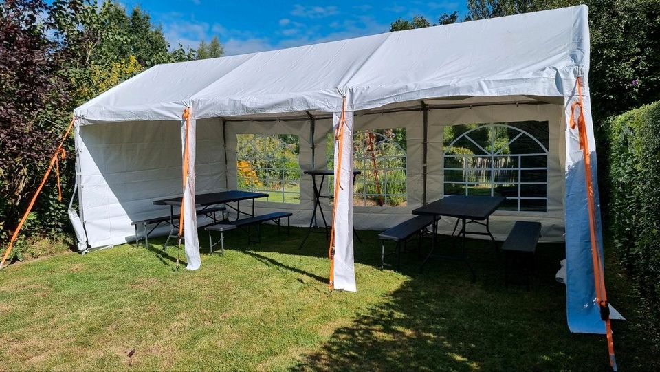 Kurzfristig buchbar Partyzelt 3x4m 3x6m 4x6m 4x mieten bei Klassen – 2