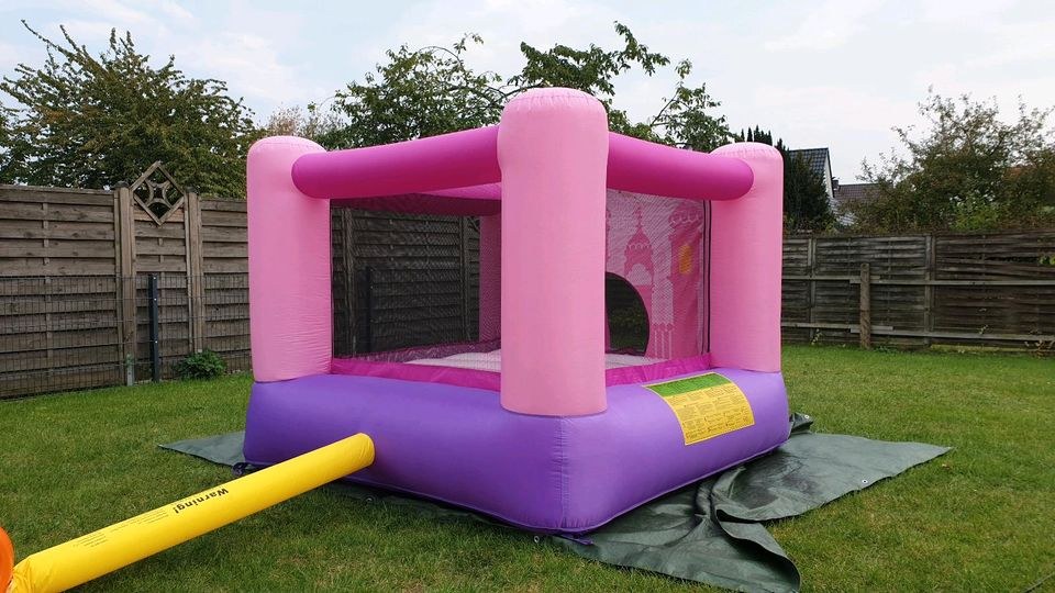 Kurzfristig buchbar Hüpfburg Mini Prinzessin mieten bei Klassen – 2