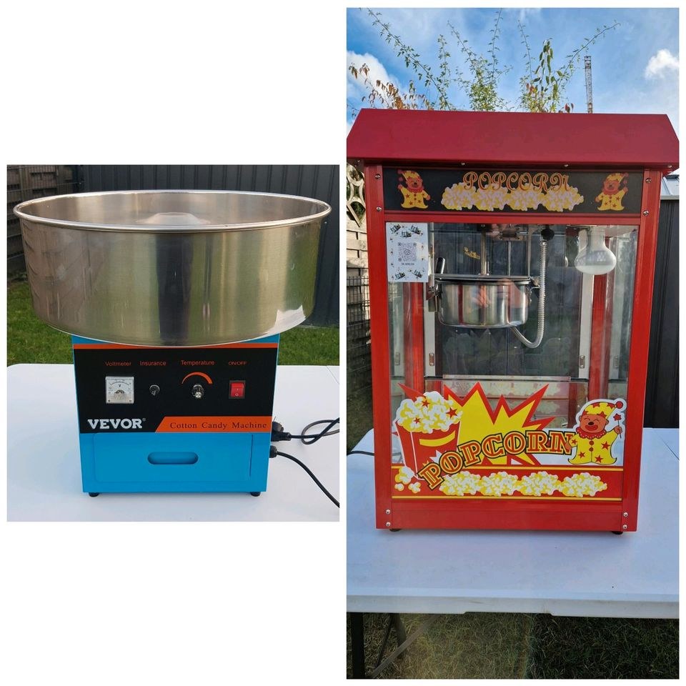 Zuckerwattemaschine Popcornmaschine mieten bei Klassen – 2