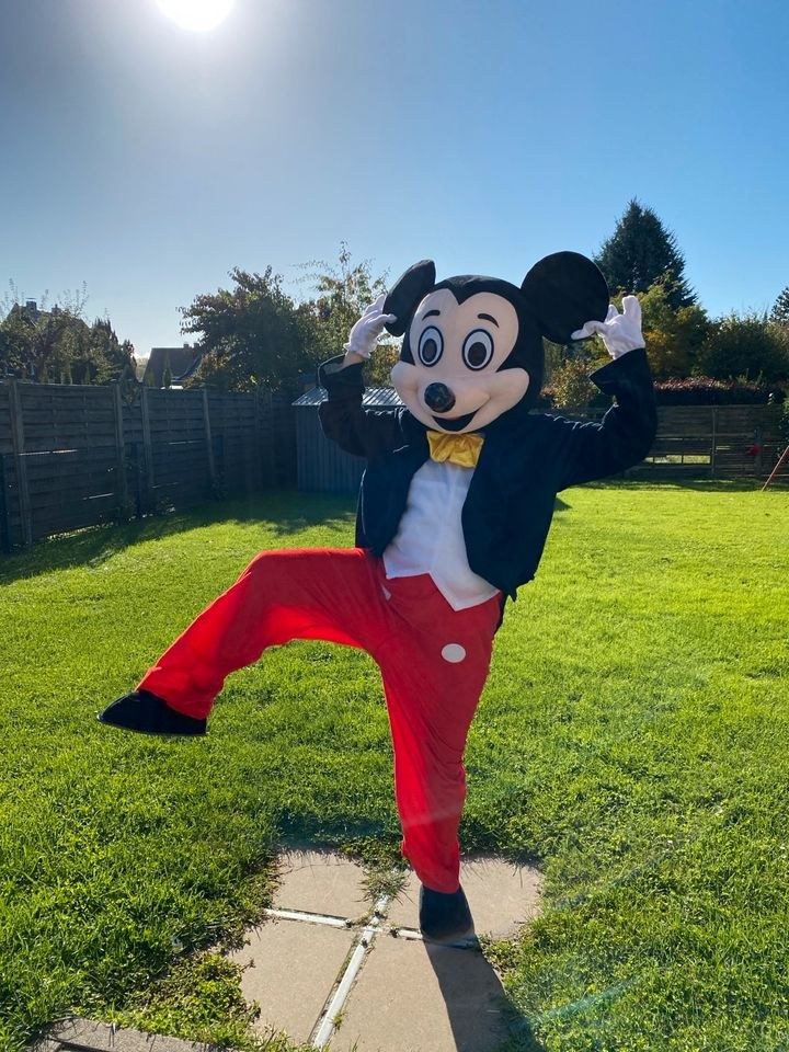 Mickey Micky Maus Maskottchen Kostüm mieten bei Klassen – 4