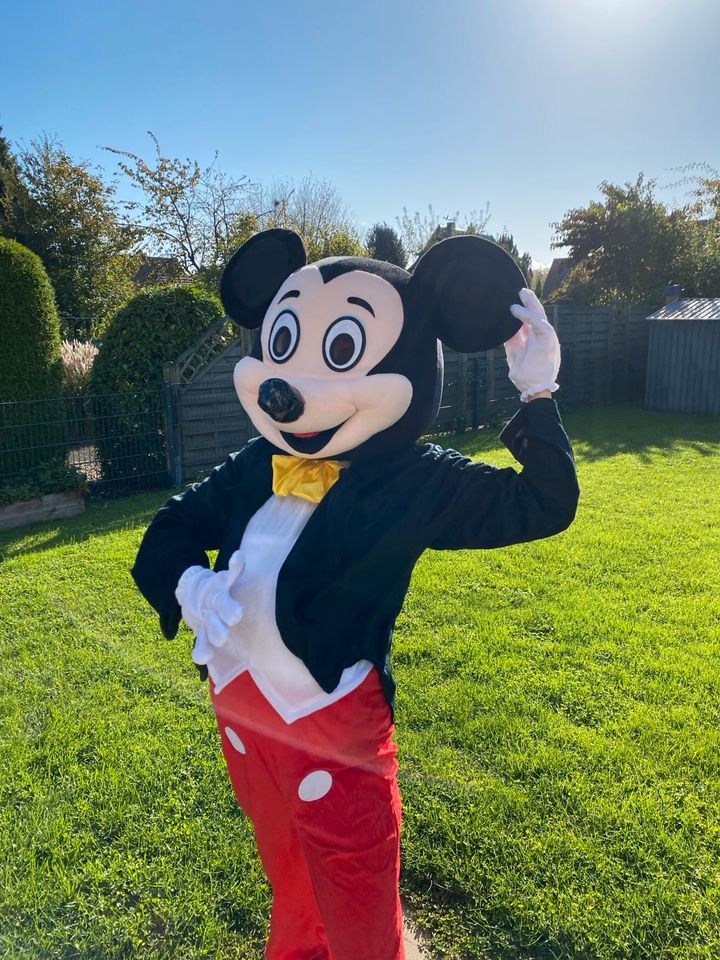 Mickey Micky Maus Maskottchen Kostüm mieten bei Klassen