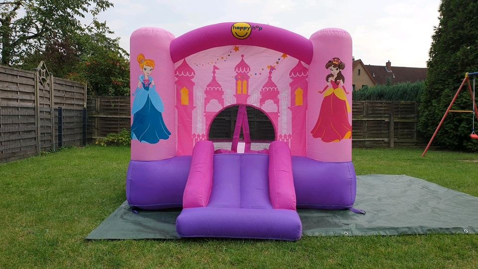 Kurzfristig buchbar Hüpfburg Mini Prinzessin mieten bei Klassen