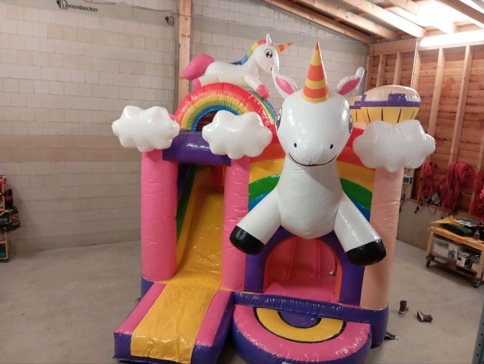Hüpfburg Sweet Einhorn Ein Traum mieten bei Kramer Events – 2
