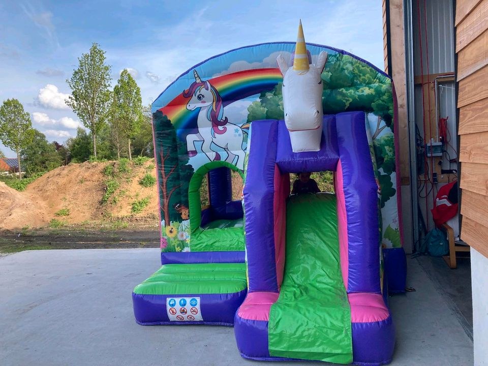 Hüpfburg kleines Einhorn mieten bei Kramer Events – 3