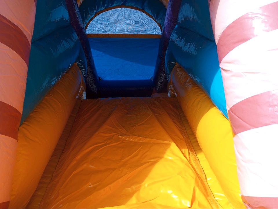 Hüpfburg Beach zwei Rutschen mieten bei Kramer Events – 3
