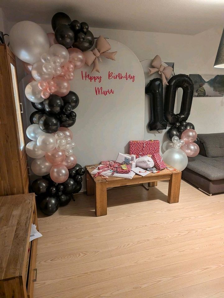 Ballonbogen,Fotokulisse Ballondeko mieten bei Kramer Events