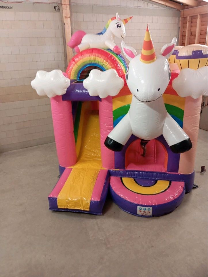 Hüpfburg Sweet Einhorn Ein Traum mieten bei Kramer Events – 4