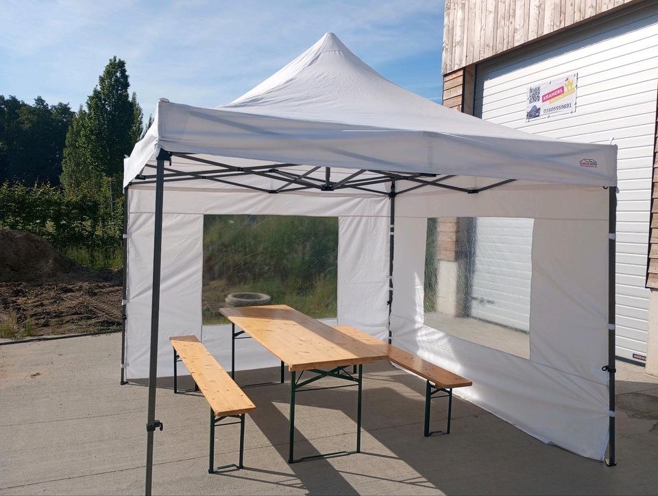 Partyzelt Fallpavillons mieten bei Kramer Events – 2