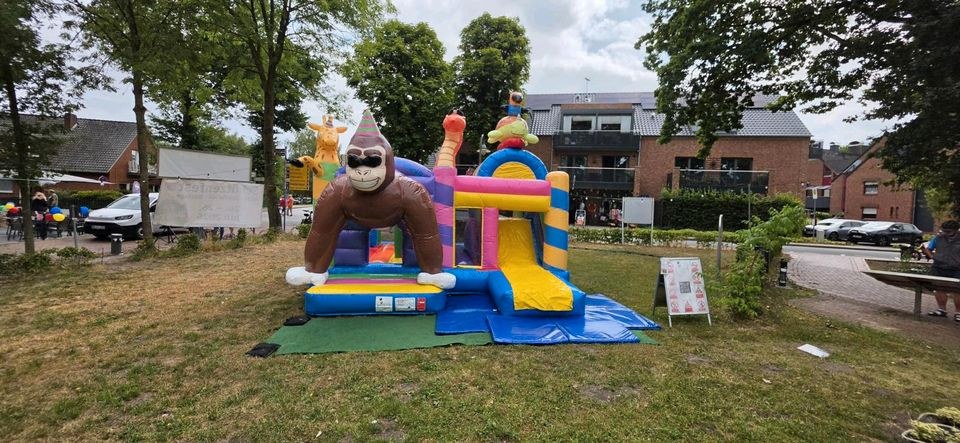 Hüpfburg Gorilla mieten bei Kramer Events – Hüpfspaß für jede Feier