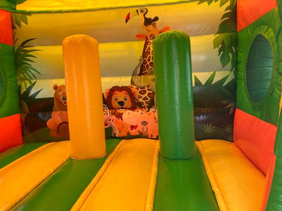 Hüpfburg Dschungelhöhe Rutsche mieten bei Kramer Events – 4