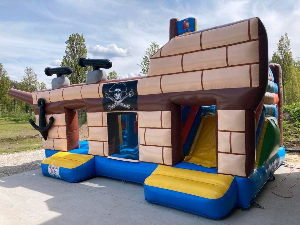 Hüpfburg Piratenschiff Rutsche mieten bei Kramer Events – 4