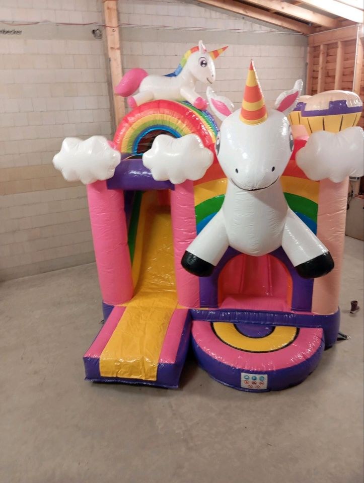 Hüpfburg Sweet Einhorn Ein Traum mieten bei Kramer Events – 3
