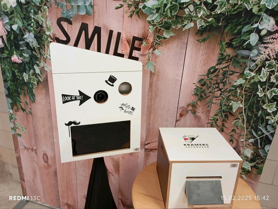 Fotobox Deluxe Premium mieten bei Kramer Events
